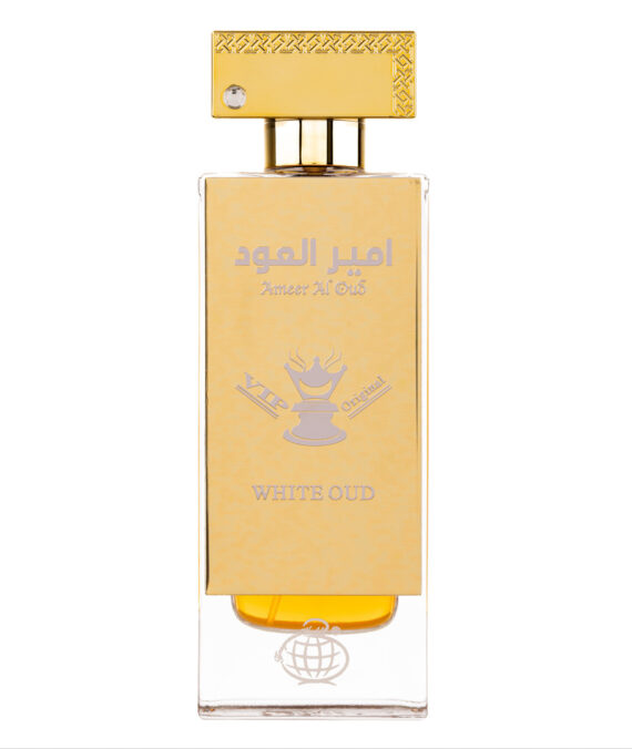  Apa de Parfum Ameer Al Oud Vip Original White Oud, Fragrance World, Unisex - 80ml