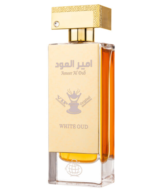  Apa de Parfum Ameer Al Oud Vip Original White Oud, Fragrance World, Unisex - 80ml