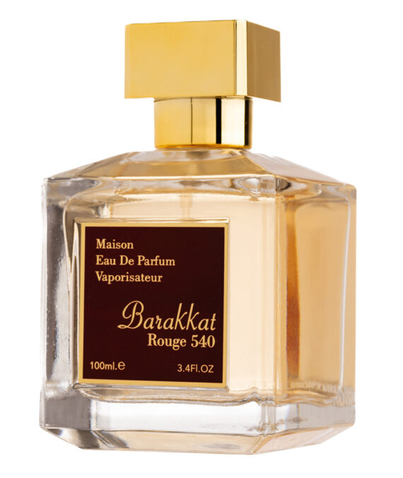  Apa de Parfum Barakkat Rouge 540, Fragrance World, Unisex - 100ml