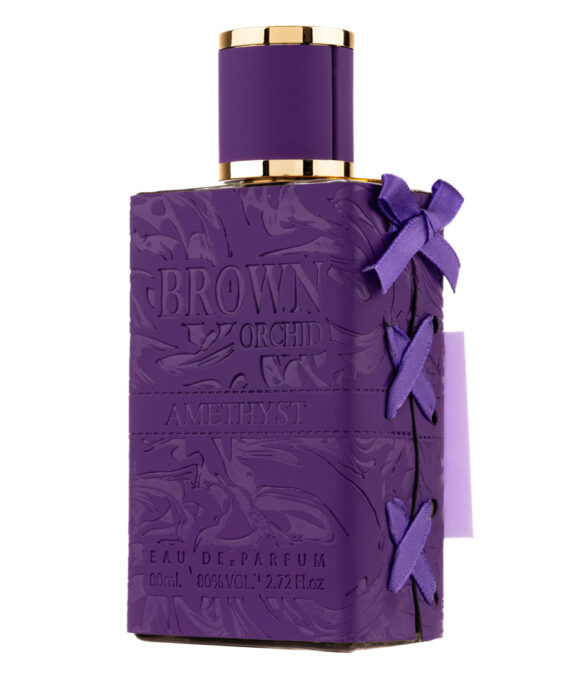  Apa de Parfum Brown Orchid Amethyst, Fragrance World, Unisex - 80ml