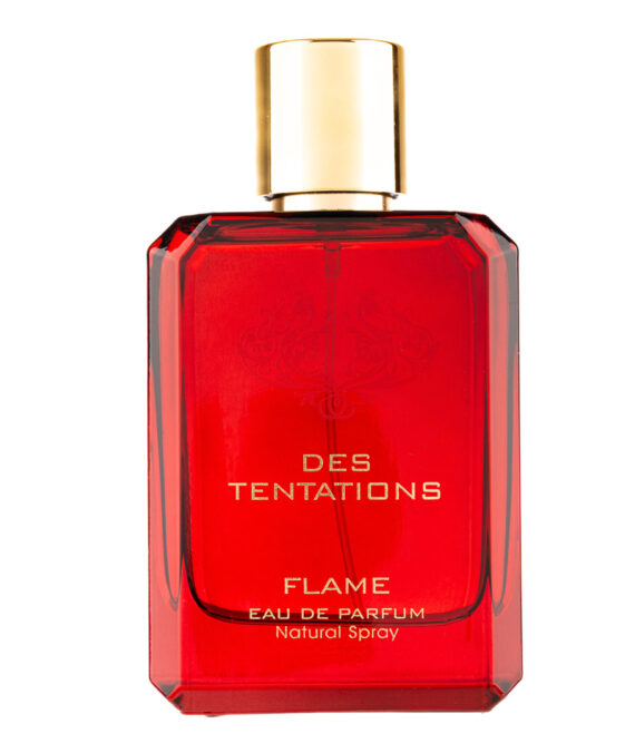  Apa de Parfum Des Tentations Flame, Fragrance World, Femei - 100ml