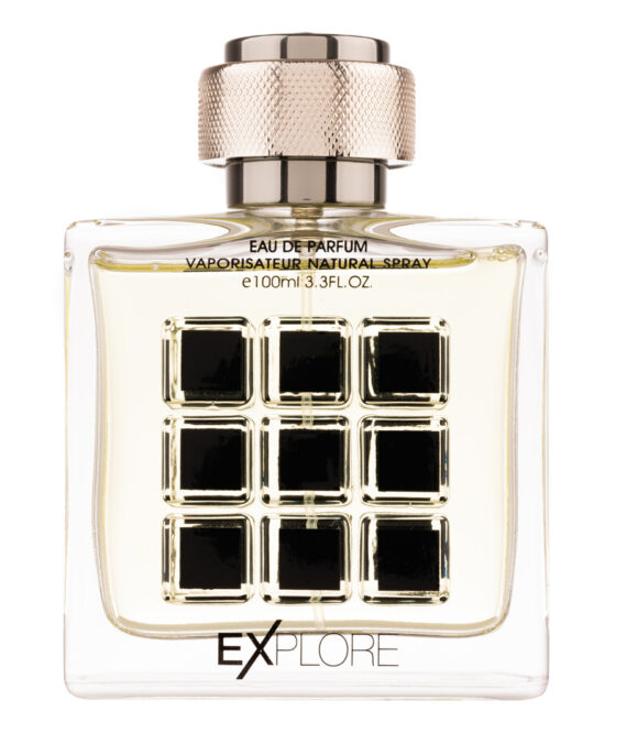  Apa de Parfum Explore, Fragrance World, Barbati - 100ml
