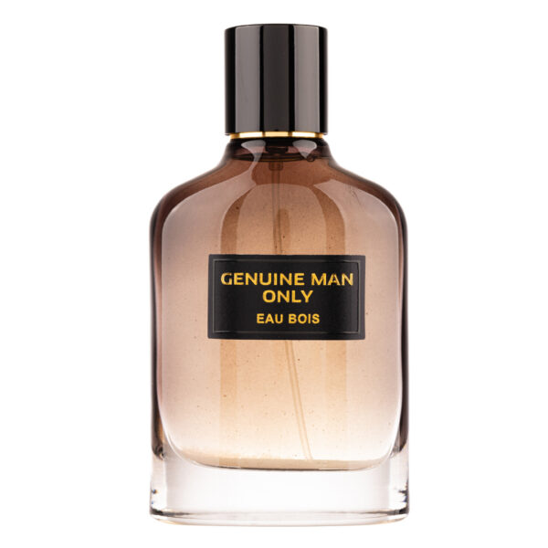 (plu01461) - Apa de Parfum Genuine Man Only Eau Bois, Fragrance World, Barbati - 100ml