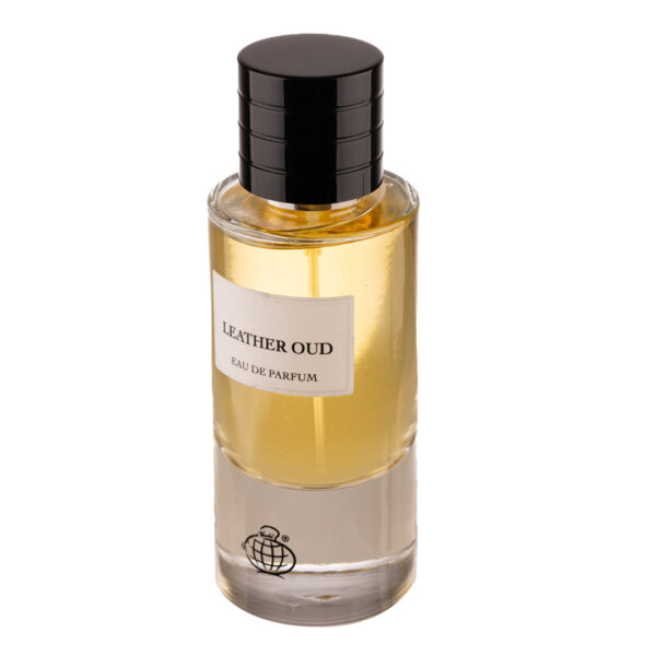 (plu01514) - Apa de Parfum Leather Oud, Fragrance World, Unisex - 80ml