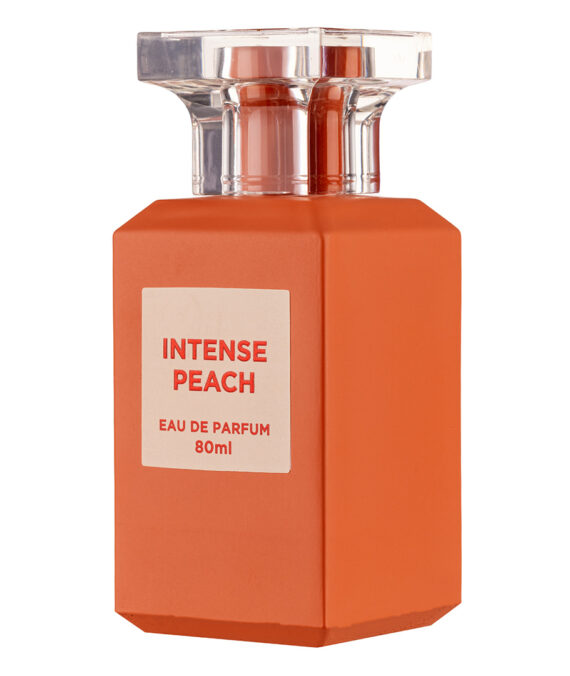  Apa de Parfum Intense Peach, Fragrance World, Unisex - 80ml