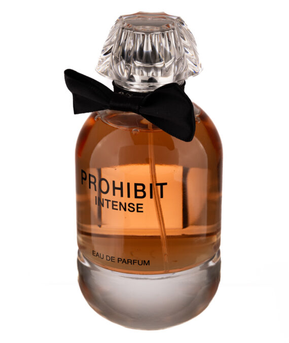  Apa de Parfum Prohibit Intense, Fragrance World, Femei - 100ml