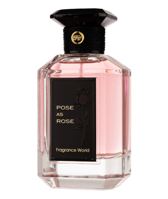  Apa De Parfum Pose As Rose, Fragrance World, Femei - 100ml